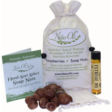 NUROLI NURS SOOD / SOAP BERRES - 8 oz Organic (120 charges) + Bouteille de voyage 18x! Slectionnez sans ppins - 1 sac de lavage 8-PG Info Tote