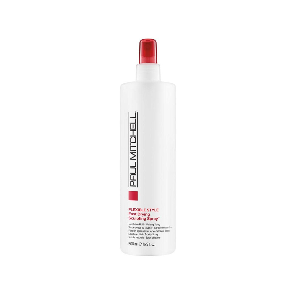 Paul Mitchell Fast Drying Sculpting Spray  Medium Hold  Touchable Finish  For All Hair Types  16.9 fl. oz.