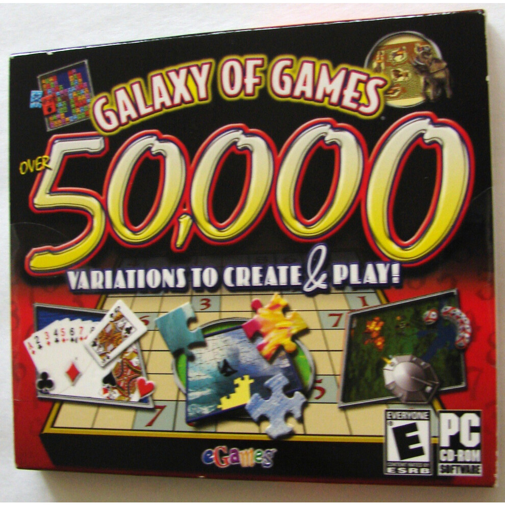 Galaxy Of Games 50 000 - Pc 743999153455
