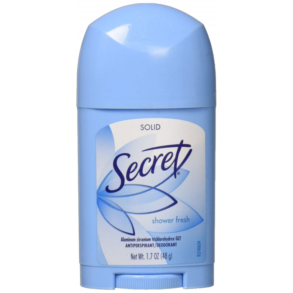 Salaisuus Secret Solid Antiperspirant And Deodorant Shower Fresh Scent 1.7 Ounce