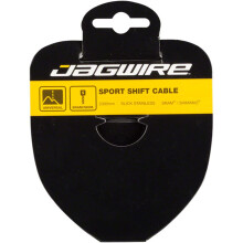 Jagwire - Sport Slick rustfri universal cykelskifterkabel til Road and Mountain Bikes SRAM og Shimano kompatible dobbelt -endte 3100 mm