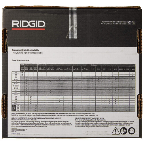 Ridgid Ridgid-56797 Καλώδιο Καθαρισμού Αποχέτευσης, 5/16 In. x 35 ft. 2