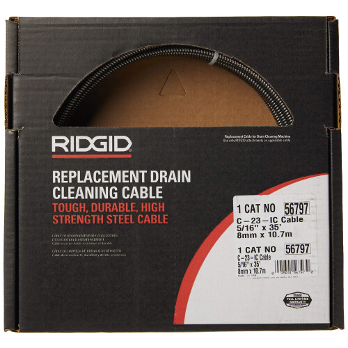Ridgid Ridgid-56797 Καλώδιο Καθαρισμού Αποχέτευσης, 5/16 In. x 35 ft. 1