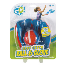 Ga naar buiten, ga! Easy Catch Ball & Glove Set Super Sport Outdoor Active Play Baseball van Toysmith (verpakking kan vari?en) Klein