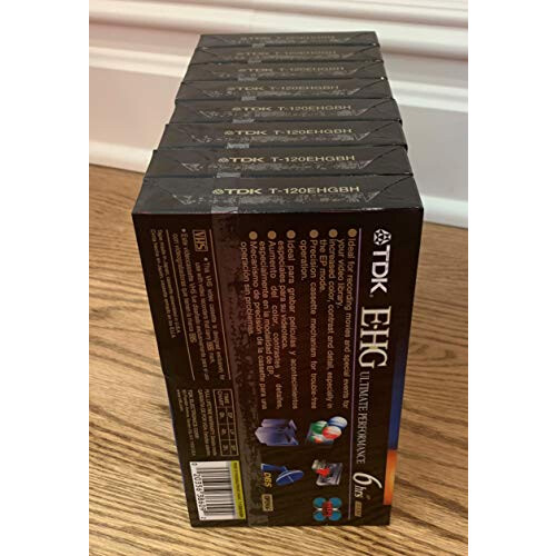 Nastro Video VHS TDK Ultimate Performance E-HG Extra High Grade T-120 2