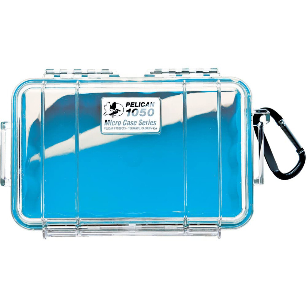 Pelican 1050 Micro Case - For Iphone Gopro Camera And More /Clear Blue 019428082772
