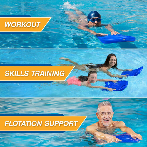 Poolmaster Kickboard Swim Trainer e Swim Aid Blue Large 1