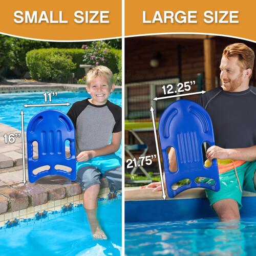 Poolmaster Kickboard Swim Trainer e Swim Aid Blue Large 2