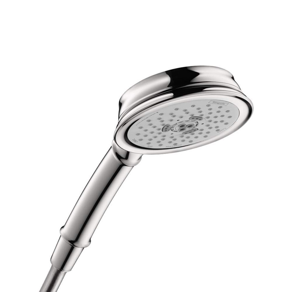 hansgrohe Croma 100 Classic Easy Install 5-inch Handheld Shower Head Classic 3 Full  Pulsating Massage  Intense Turbo 04072820
