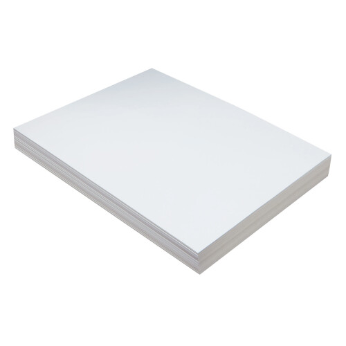 Pacon Βαρέως Τύπου Tagboard, 9 x 12 Ίντσες, Λευκό, 100 Φύλλα (5211)