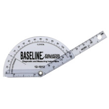 Baseline 12-1012 Plastic Goniometer Finger Flexion to Hyper-Extension