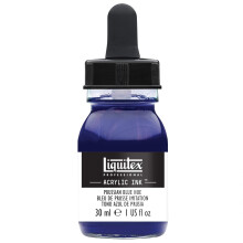 Liquitex Professional Acryltinte, 1 oz (30 ml) Glas, Preuischblauer Farbton