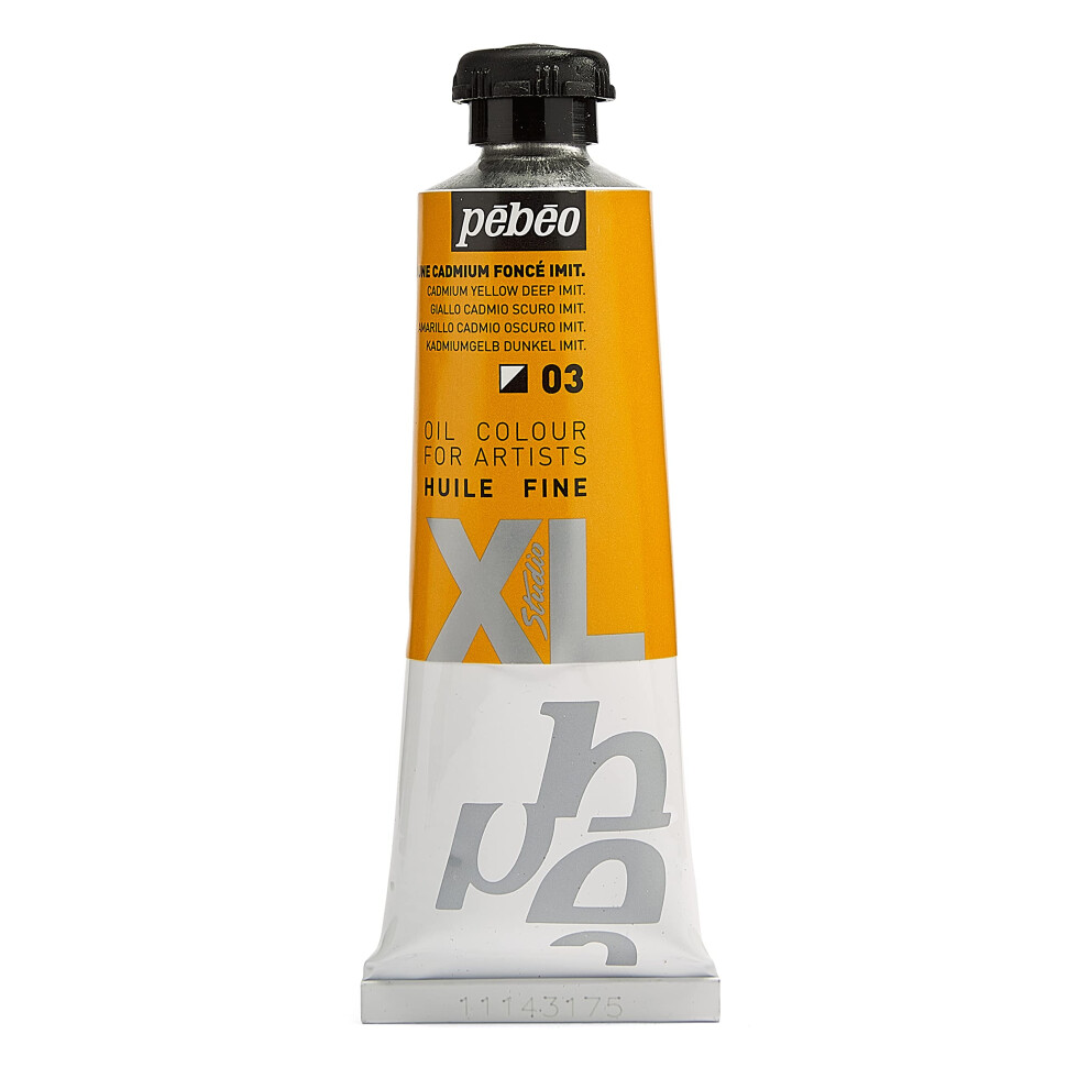 PéBéO - Olio Fine Xl 37 Ml - Giallo Ad Olio - Pittura Ad Olio PéBéO - Imitazione Del Giallo Di Cadmio 37 Ml-image