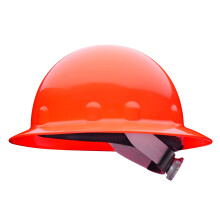 Fibre-metal por Honeywell Supereight Termopl   stico Full Brim Hard Hard com 8 pontos Suspens   o Hi-Viz Strong Orange