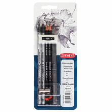 Derwent wasserl  sliches Graphite-Mischmedienpaket, 8 St  ck (0700662)
