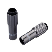 Jagwire inline sp?ndingsjustering mini titanium pakke med 2