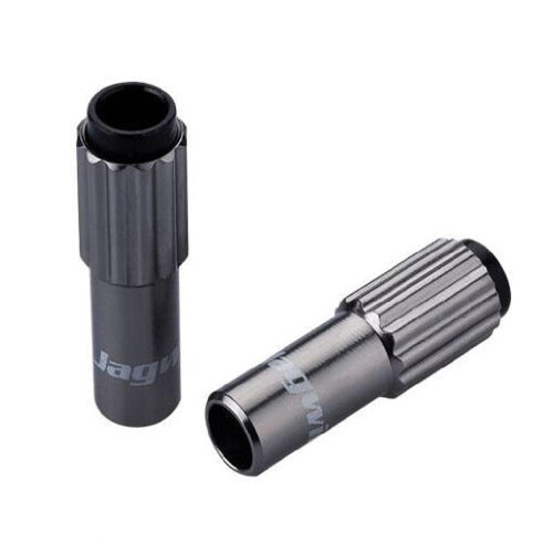 Jagwire inline sp?ndingsjustering mini titanium pakke med 2