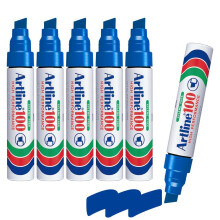 Artline Big Nib Magnum Marqueurs permanents avec un astuce de burin 7,5 a 12 mm pour un lettrage visible clair et des marqueurs permanents pour l