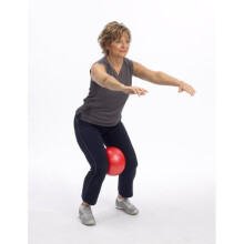 OPTP Soft Gym Overball - 9 Tum Uppblåsbar Pilatesboll för Stabiliseringsträning