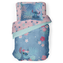 Jay Franco Disney Lilo & Stitch Paradise Dream tydellinen peitto- ja varsisetti - Super Soft Kids -knnettv vuodevaatteet - Haalistumaton mikroku