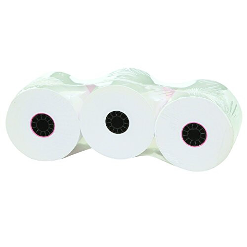 Universal Universal 35720 Adding Machine/Calculator Roll  16 lb  1/2 Core  2-1/4 x 150 ft  White Pack of 3 2