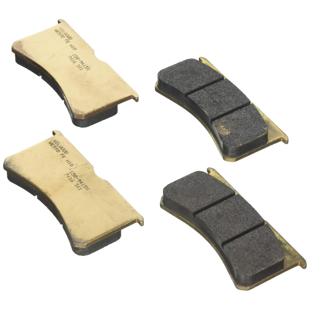 Jeu De Tampons Wilwood 150-9415K (Bp-20 ; 7416 Fnsl4/6 Bnsl4/6), 1 Paquet-image