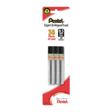 Pentel Super Hi-Polymer Fine Line-vullingen 0,5 mm 2H-hardheid, verpakking van 36