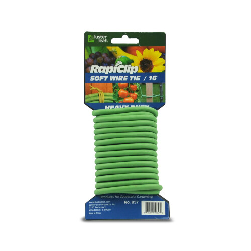 Luster Leaf Rapiclip Fio Macio de Alta Resistência 857, Verde