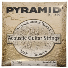 Pyramid akustiske guitarstrenge Premium Phosphor Bronze Semi-Light 11-50 (model 326 100)