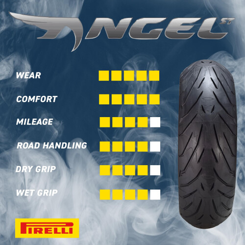 PIRELLI Pirelli Angel Front Tire (120/70ZR17) 2