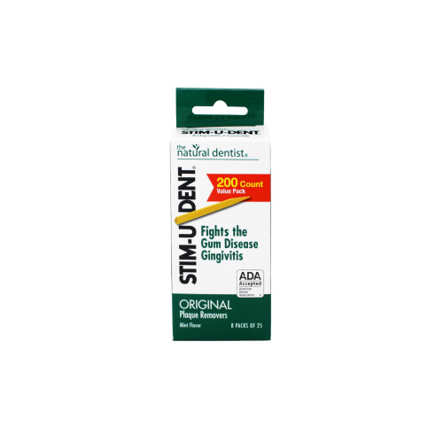 Stim-U-Dent Plaque Value Pack Removers  Mint  Multicolor  200 Count