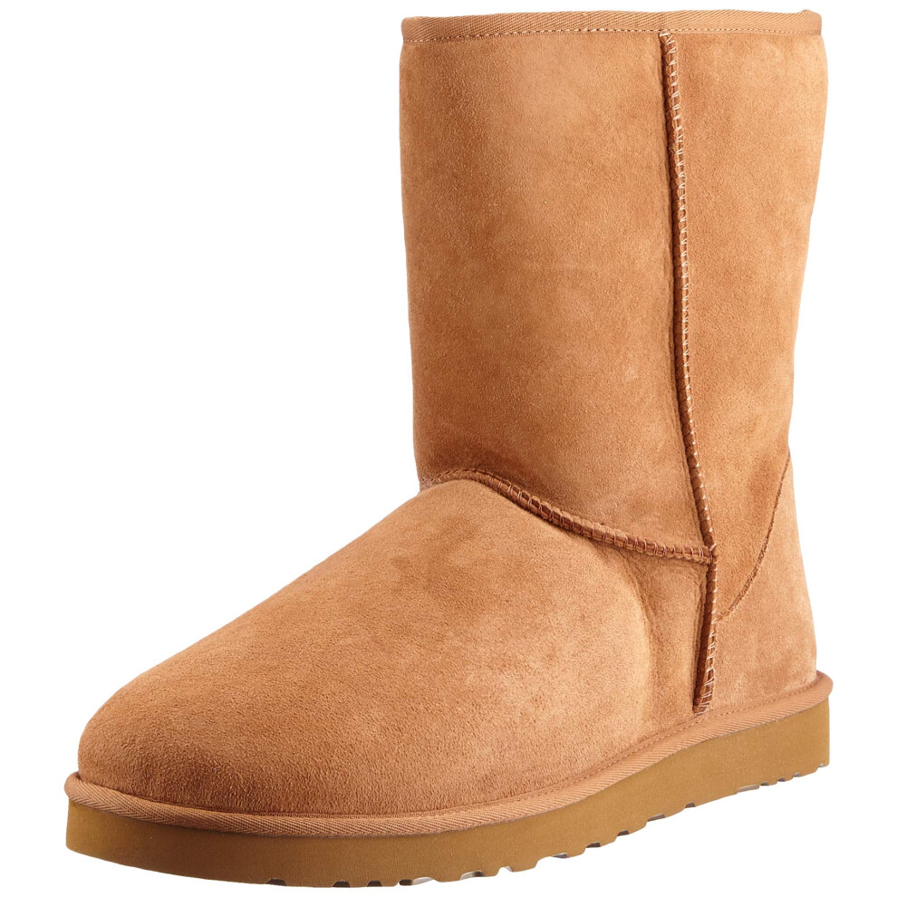 UGG Men's Classic Short Sheepskin Boots  Chestnut  7 DM US
