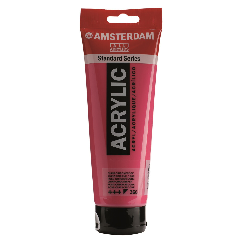 Amsterdam Standard Series Tubetti Acrilici 250 Ml Quinacridone Rosa 366 (17123660)-image