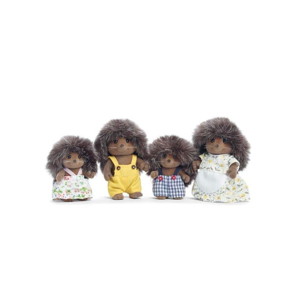 Famille de h   rissons Calico Critters Pickleweeds - Ensemble de 4 figurines de collection pour enfants     partir de 3 ans