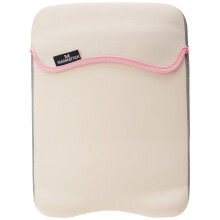 Manhattan Empire Reversible Notebook Sleeve Passer til de fleste widescreens op til 10 - lilla/creme