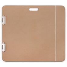 Saunders 05607 Recycled Hardboard Sketchboard - Brun 23 in. x 26 in. Udklipsholder med indbygget h?ndtag - Solid tegnebr?t til kunstnerstuderende
