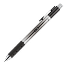 Penne gel TUL a punta retrattile, 0,5 mm, corpo nero, inchiostro nero, confezione da 4