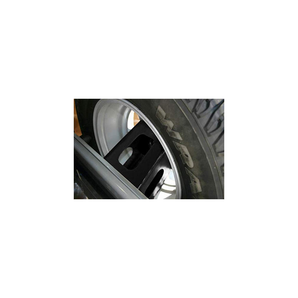 Rampage Products 86616 Rear Tailgate Tire And Brake Extender For 1987-1995 Yj And 1997-2006 Tj Jeep Wrangler Light 873563004163
