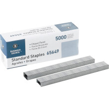 Business Source 65649 Standardklammern, Mei   elspitze, 210 Streifen, 5000 St   ck/BX SR