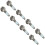 FEL-PRO ES 72224 Intake Manifold Bolt Set 3