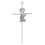 Strieborn    kr    s modliacim sa chlapcom, 15 cm 2