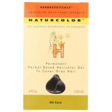 Tinte para el cabello Naturcolor - Cola 4 onzas l?quidas 3N