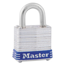 Master Lock 7D Outdoor-Vorhngeschloss mit Schlssel, 1 Packung