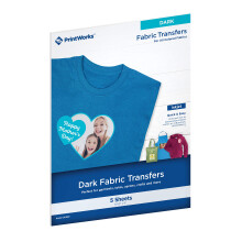 Printworks Dark T-shirt Transfer   ncias perfeitas para presentes e artesanato de Natal DIY para uso em tecidos escuros e brancos/clara Qualidade d