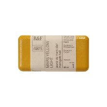 R&F Artist Encaustic Paint Mars Geel Licht 40 ml