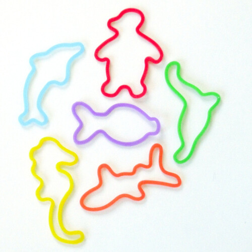 Silly Bandz Meerestiere     24er-Pack