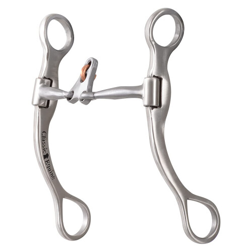 Performance de Equine cl   ssico haste direta com barra lisa de barra flutuante de 7 polegadas