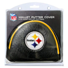 Team Golf NFL Pittsburgh Steelers Golf Mallet Putter Cover Golf Club Mallet Putter Headcover Fits Most Mallet Putters Scotty Cameron Daddy Long Le