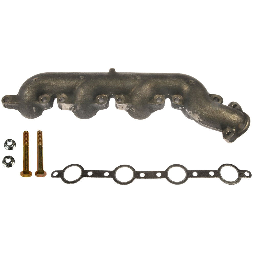 Dorman 674-746 Driver Side Exhaust Manifold Kit - Includes Required Gaskets And Hardware Compatible With Select Ford Models 019495215363