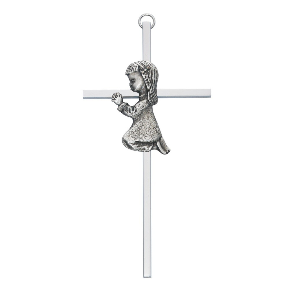 6 Girl Wall Cross Baby Infant Christening Baptism Shower By Keeganscatholictreasures By Keeganscatholictreasures Silver Thasaba
